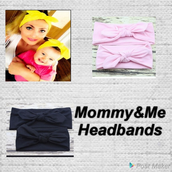 Handmade Other - Mommy & Me Headbands 3 sets of 2 one price